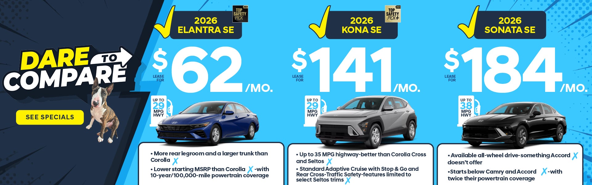 See the new Elantra, Kona, and Sonata